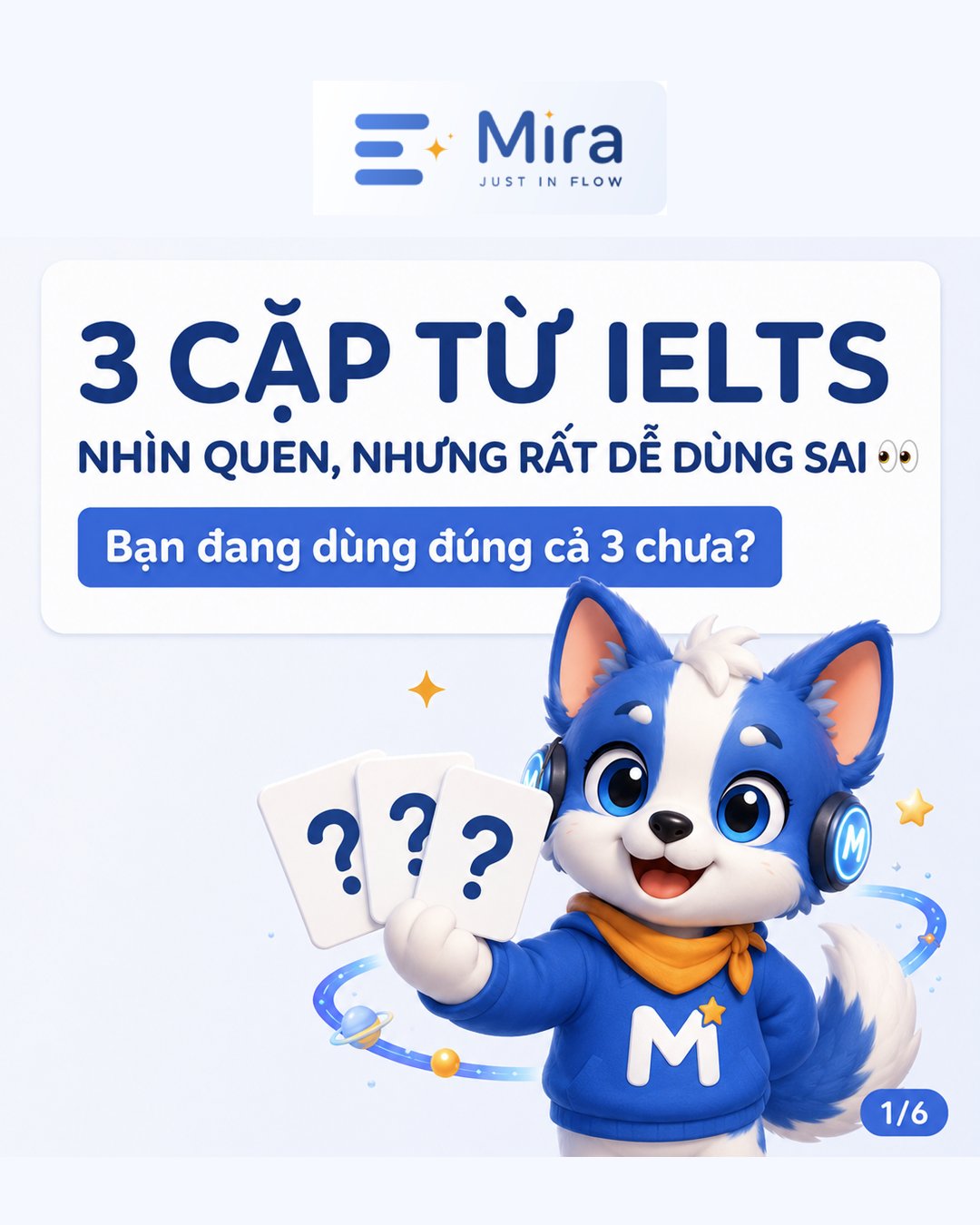 3 cặp từ dễ nhầm lẫn