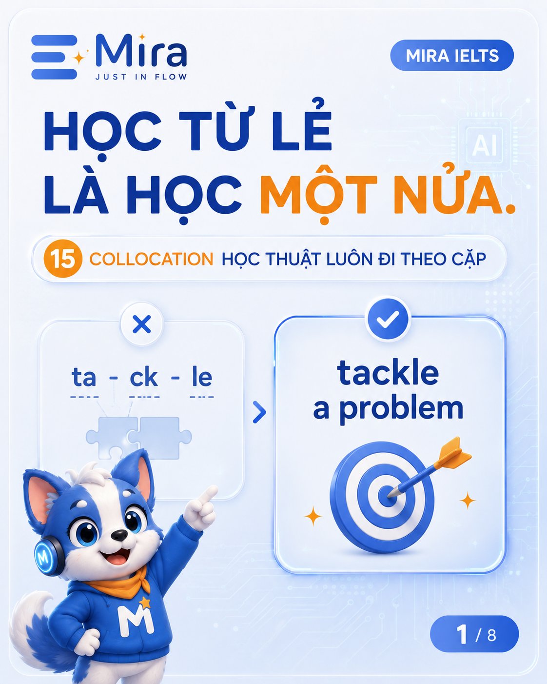 Học từ lẻ là học một nửa: 15 collocation học thuật luôn đi theo cặp