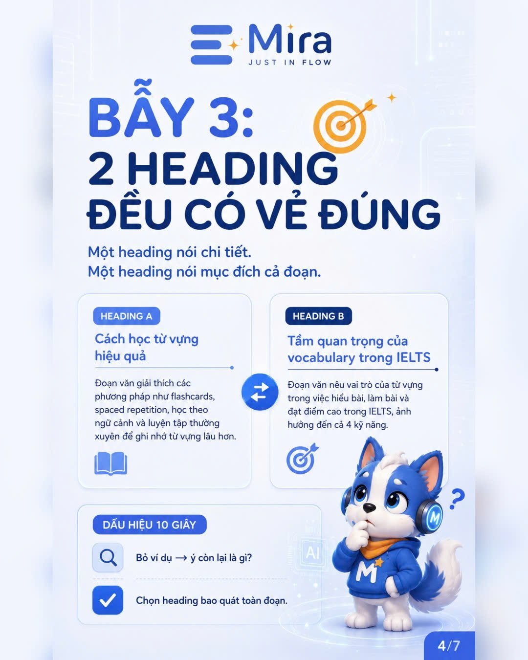 3 bẫy Matching Headings khiến bạn mất 2–3 câu mỗi đề — và cách nhận ra trong 10 giây — ảnh 4