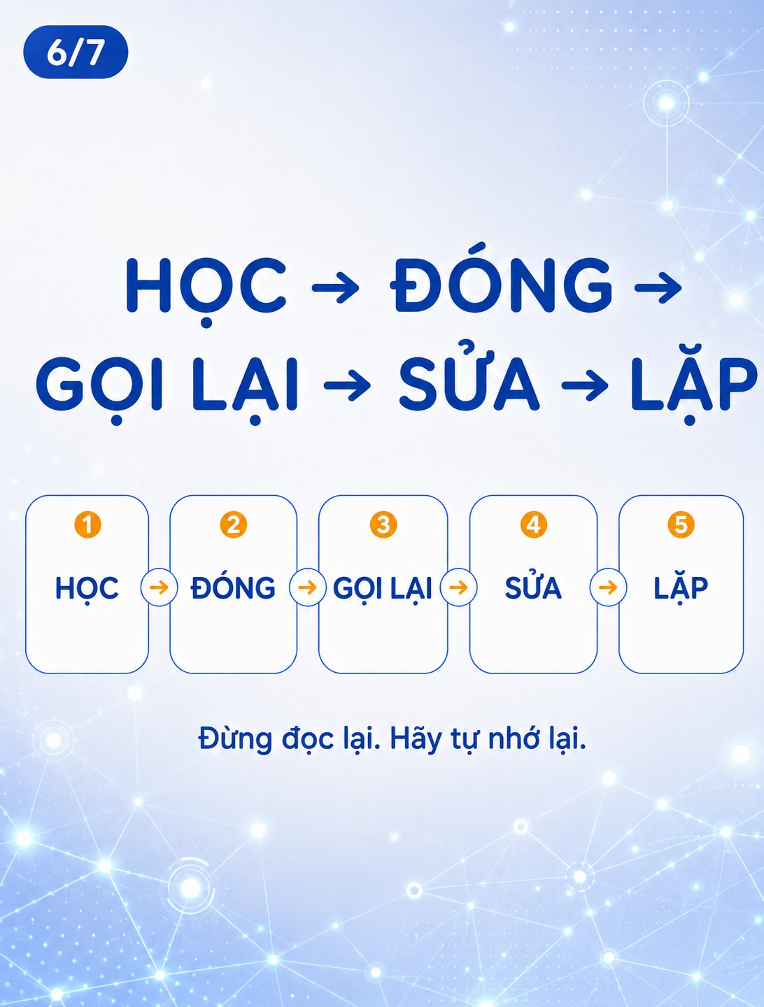5 bước Active Recall: nhớ lâu mà không cần đọc đi đọc lại — ảnh 6