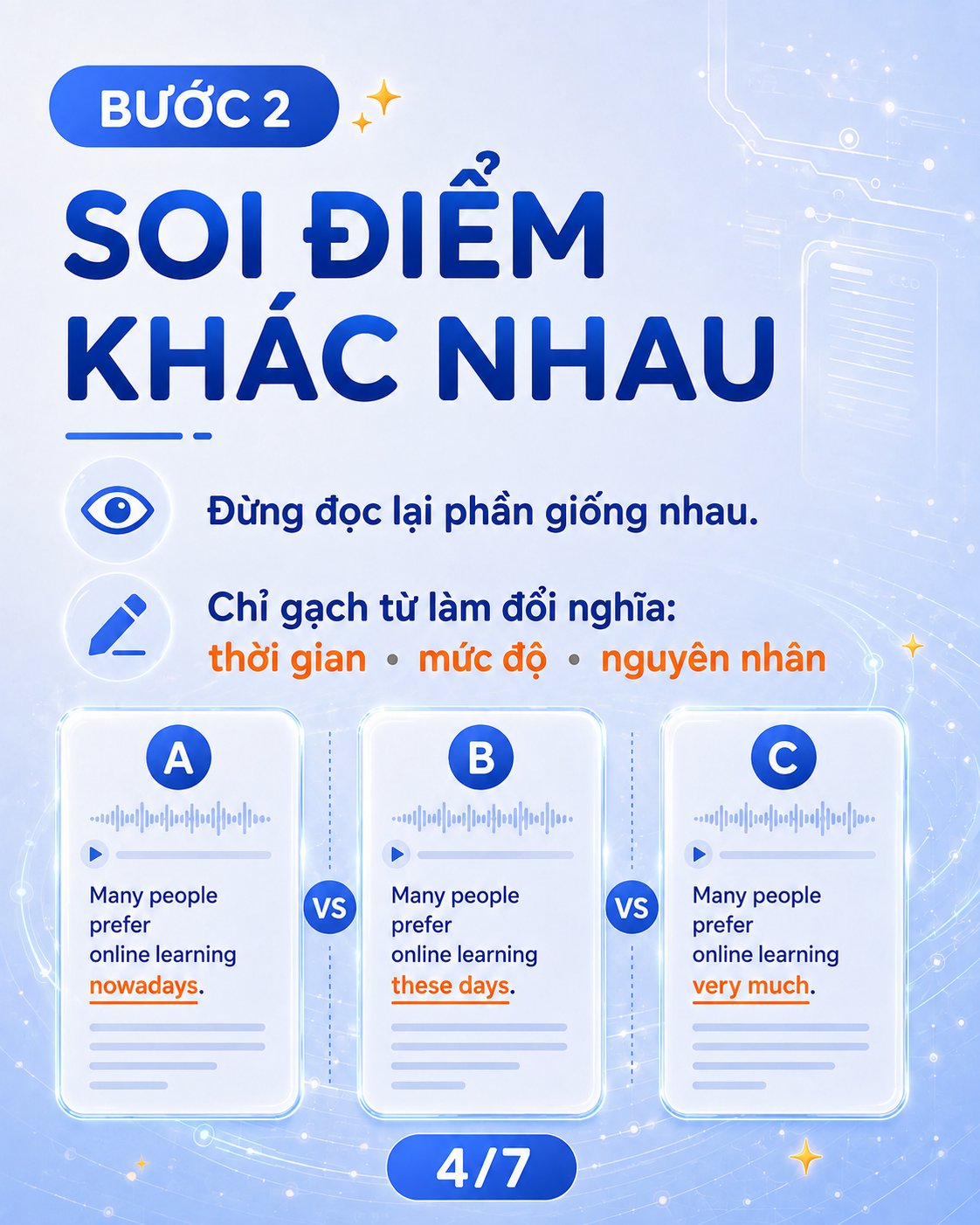 Multiple Choice nghe gì cũng đúng? Loại nhiễu bằng 4 bước — ảnh 4