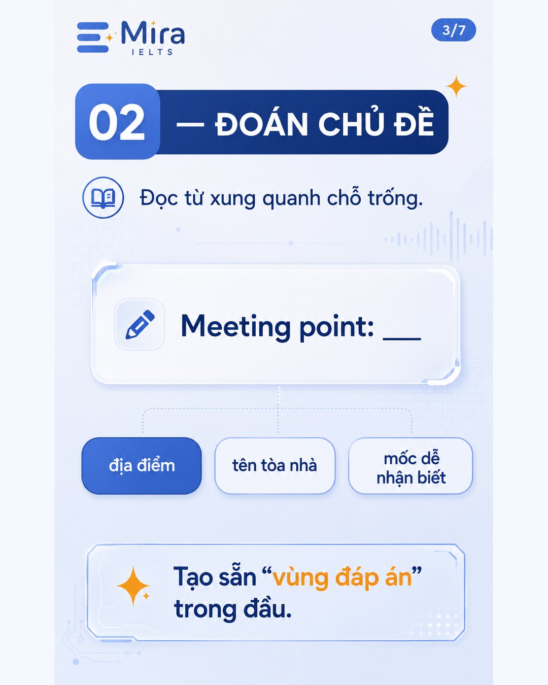 IELTS Listening: 4 cách dự đoán đáp án trước khi audio bắt đầu — ảnh 3